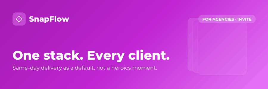 One stack. Every client.
